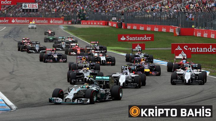 Kripto Para ile Formula 1 Bahisleri